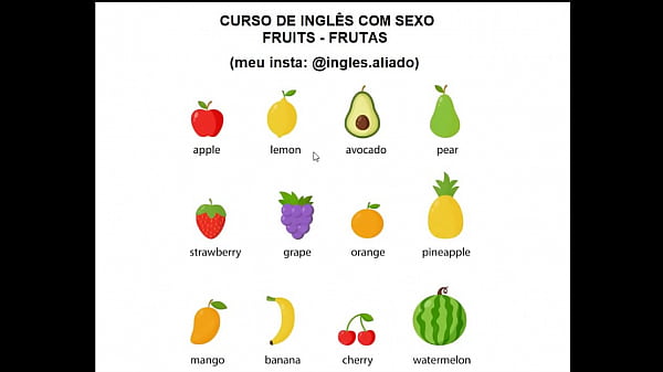 12 FRUTAS QUE VOCÊ NUNCA DEVE ENFIAR NO CU – [CUIDADO! – RISCO DE MORTE!]   MEU INSTAGRAM: @ingles.aliado