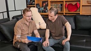 Boss’ Wife Swinger Melania Dark 2 on 1 DP, ATM, Cum in mouth