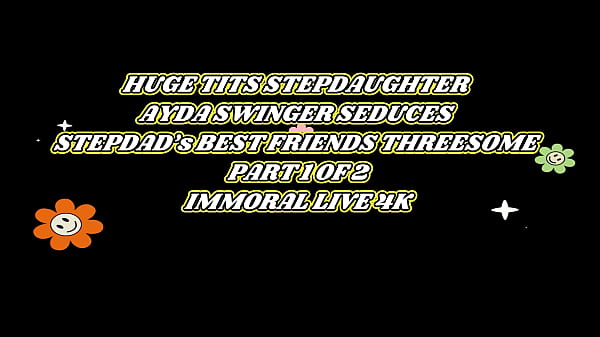 Cum Hungry Ayda Swinger Lures Stepfather’s Pals Into Fucking Her!