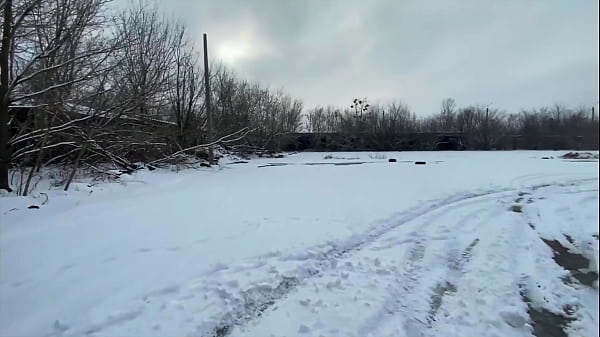 Cute Stepsister Gives Public Blowjob And Then Fucked In Parking Lot