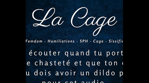 La Cage – Femdom caged anal joi