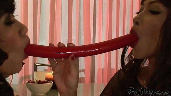 Lesbian Asians From Bangkok In Their First Private Video