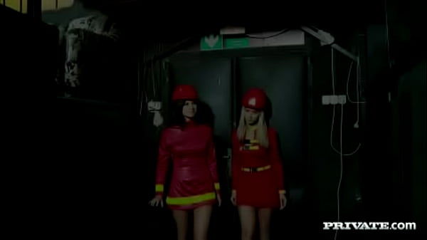 Lesbian Fire Inspectors Cindy Dollar and Renata Black Enjoy Sex on Job