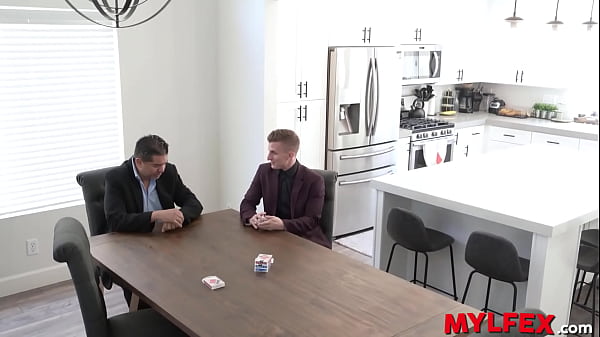 Mylfex – Son Uses his Poker Jackpot Stepmom in Front of his Stepdad