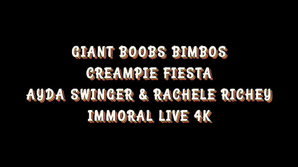 Stepdad’s Son Chad Gets Swallowed By Ayda Swinger’s Colossal Knockers!