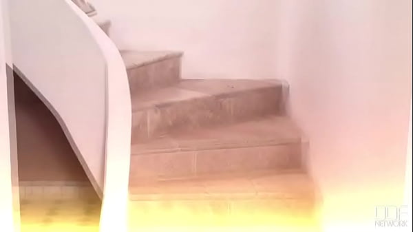 Sultry On The Staircase!