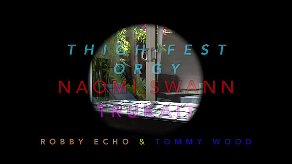 Swingers Style Foursome with Beautiful Pornstar Naomi Swann Tru Kait