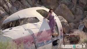 Plane Crash sole survivor is hot latina Steph who gets naked outdoor