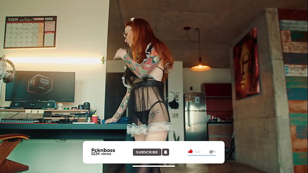 Could not resist her asking me to cum inside Maid – JADI BUNNY – O Max Boss