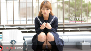 Fu Sazanami Dresses In An Old Uniform