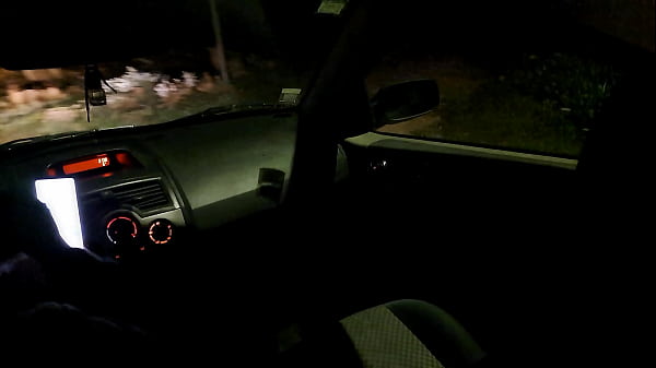 Girlfriend in Heels Fucks Stranger Outdoors in a Car