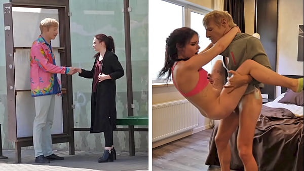 Innocent Pale Teen Gets Tricked By A Old Man Disguise To Have Sex With Her