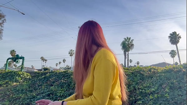 Italian Big Tits Milf Hot Solo Car Ride Flashing her juicy tits at night