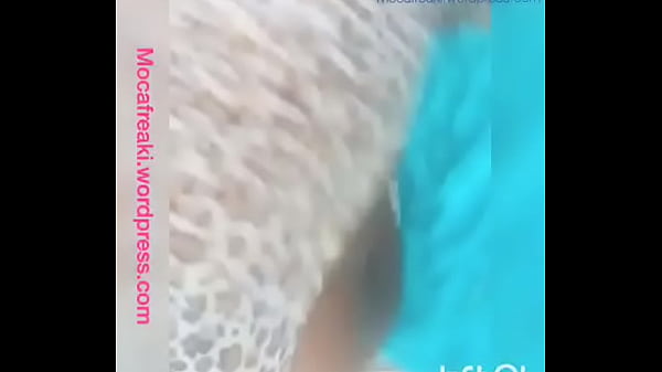 Playing with my pussy behind truck trailer