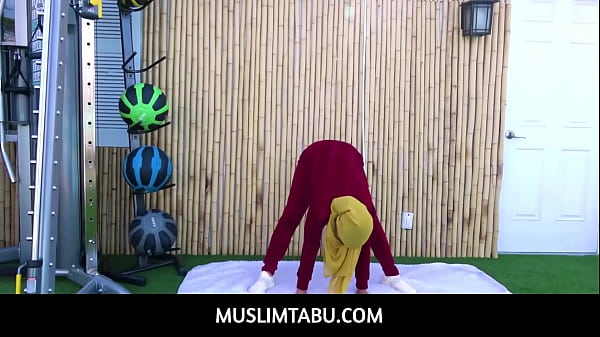 MuslimTabu  –  Arab teen wife Kira Perez cheats with her personal trainer with hijab on