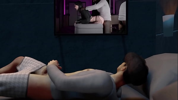 3D huge boobs slut stepsister naked her perfect boobs got fucked so hard