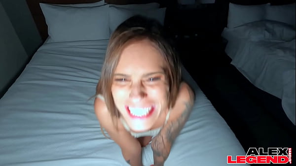 Blonde Slut Jesse Pony Rides A Fat Baloney Pony Bareback!