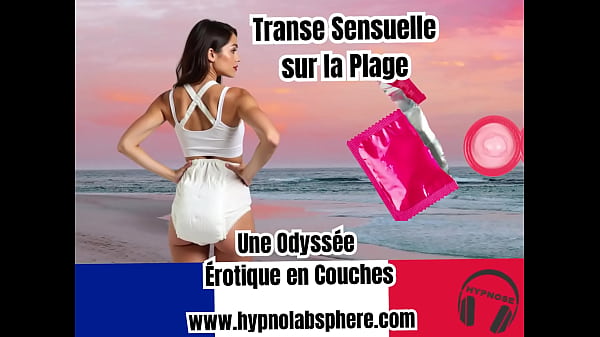 Diaper Lover Hypnose Transe sensuelle sur la plage : une odyssée érotique en couches