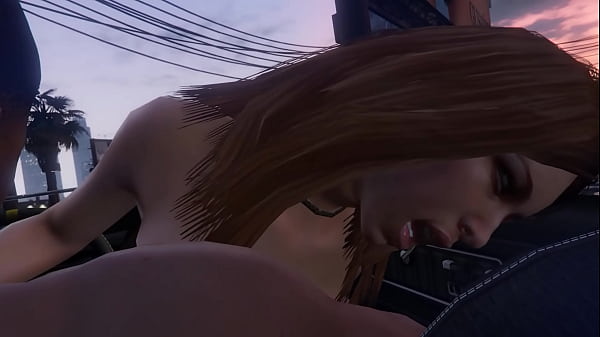 GTA 5 – Franklin gets a Hooker service