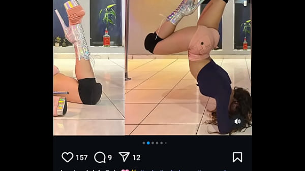Minha putinha no pole dance