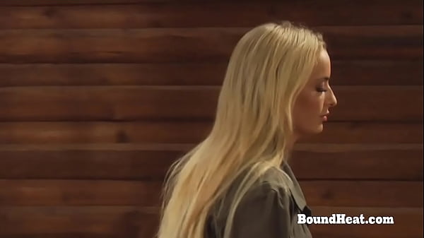 Naughty Dominant Lesbian Mistress Uses Whip To Punish Tied Up Slave