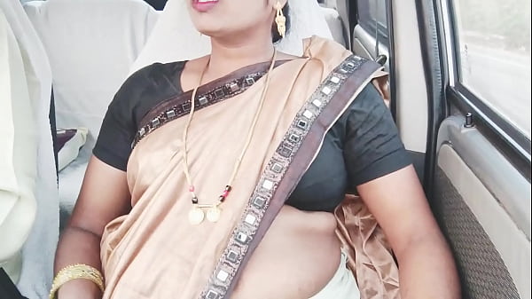 Indian call girl car sex Telugu dirty talks.