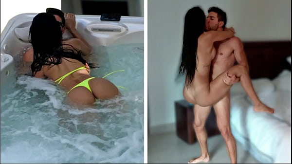 SUPER SEXY Venezuelan MODEL Gets Fucked In The Jacuzzi & The Shower