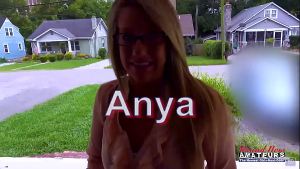 Blonde Horny Hottie Anya Enjoys Fingering And Dildo Fucking Her Wet Pussy!