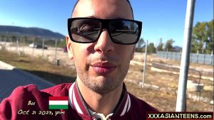 Tiny Filipina teen Lia Lin loves a big cock deep inside tight Asian pussy