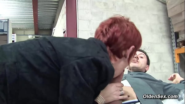 Redhead mature fucking big dick