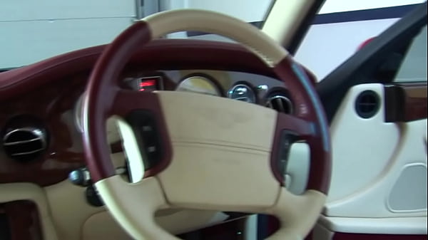 Dude Keeps His Shirt And Tie On While Fucking Woman In And On Car