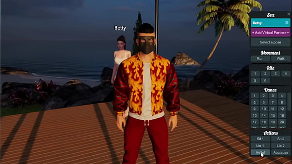 Se la meto por el culo en el sofa a betty