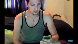 Zackrandall: Gorgeous Wyatt Blaze Pleasures His Tight Ass With Dildo