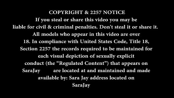 Sara Jay Gets Off! She Puts Uses Her Fingers & Vibrator To Masturbate!