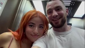 Hot Latina Redhead with Big Tits and White Toes Takes a Trip to the Sex Shop