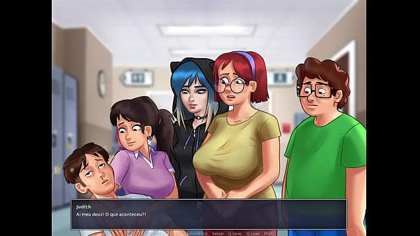 Summertime Saga ep 111 – Erik esta apanhando fui ajudar e me Fudi tbm