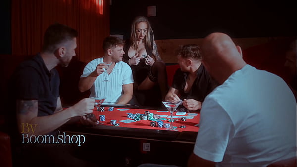 WATCH ANGIE BLOOM GET DESTROYED BY 5 MEN AT THE POKER TABLE WITH DAP & TAP