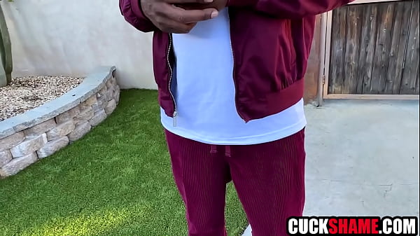 Cuck hubby brings black friend for grumpy wife