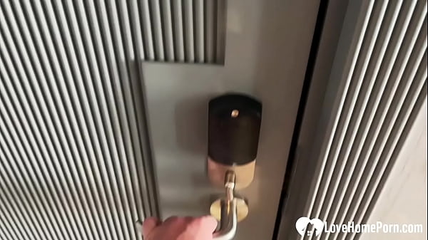 My coworker gets to taste my cock