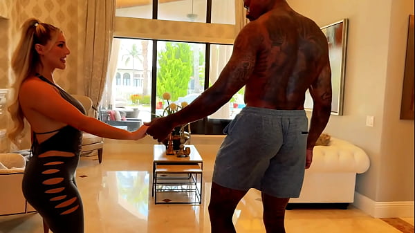 Kayley Gunner V Jason Luv! Big Boobs Blonde Gets Her Pink Pussy Stretched By A Massive Black Cock!