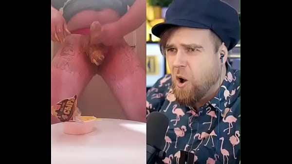 Известный блогер с Ютуба Джей наблюдает как я дрочу свой член с помощью сырного соуса из Бургер Кинг!