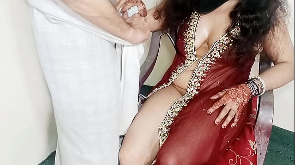 in Dhoti to Anal fuck Muslim Sister-in-law’s Big ass, Muslim Bhabhi xxx Anal on Chair