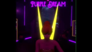 A Tinkerbell cosplayer taking care of you in the Purple Dream.