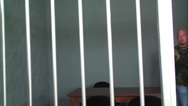 Guard Surrenders Her Tight Pussy to Prisoner for Hard Fuck