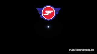 Ryan Keely battles Ariel X in lesbian wrestling winner strapon fucks loser