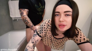 Woke up with a stranger in bed and got fucked again with cum in pussy