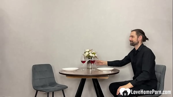 Our Date Ends with Hot Blonde Getting Her Tight Pussy Fucked Hard on Bed