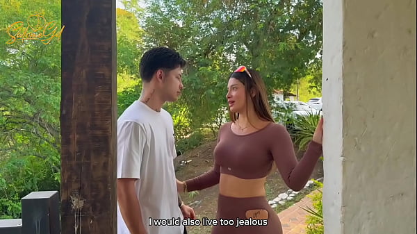 I’m unfaithful to my sugar mommy with the neighbor in her yard