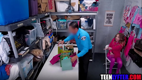 Slutty teen fucks mall cop not to go to jail