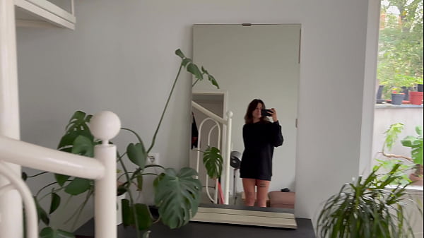 BDSM: I tell my man I have a surprise and end up using him and feeding him his own cum